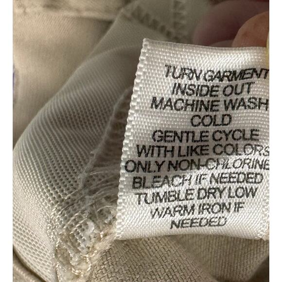 Christopher & Banks Signature Slimming 12 Kahaki Beige Pants - Picture 6 of 8